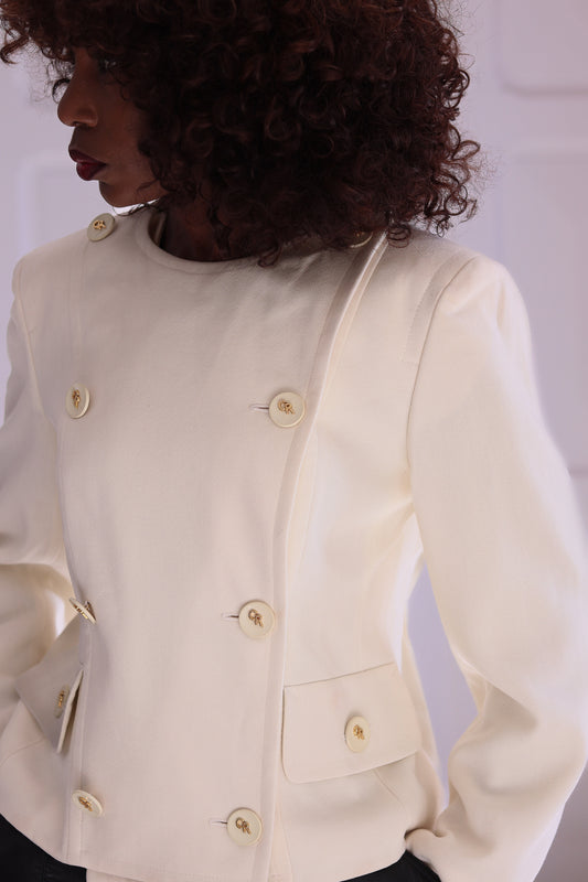Caroline Rohmer veste croisée courte