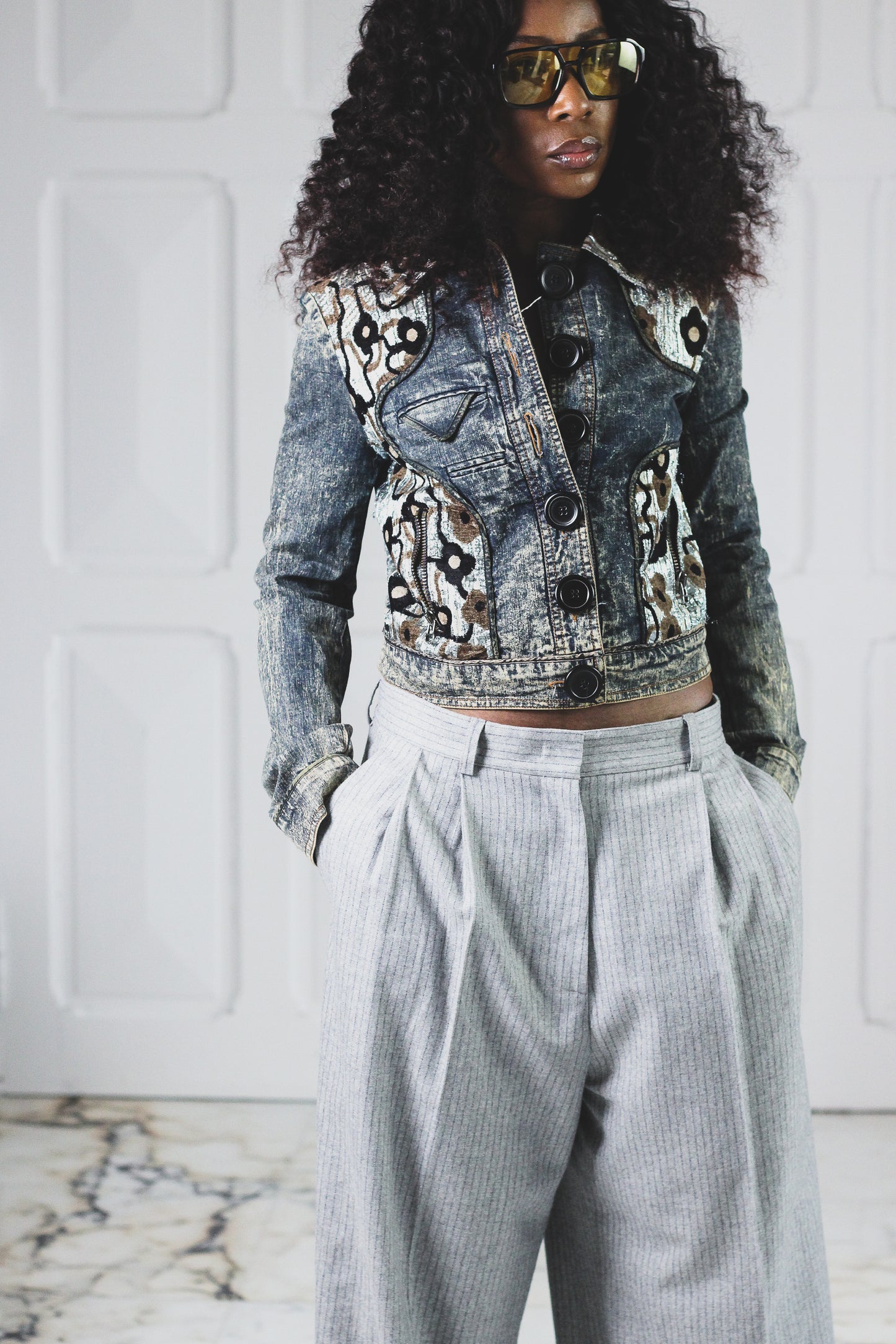 Christian LACROIX veste jean