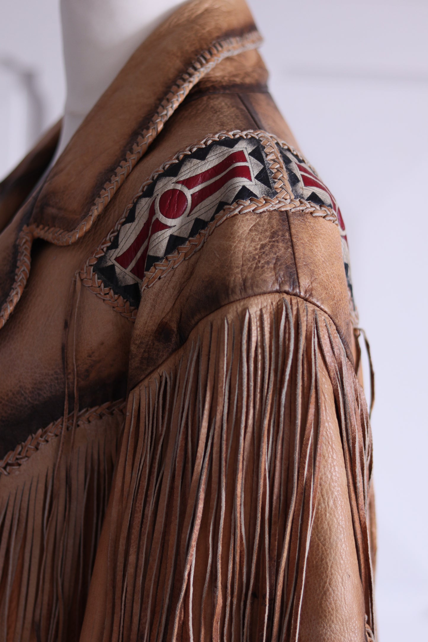 La Grange veste à franges artisanale