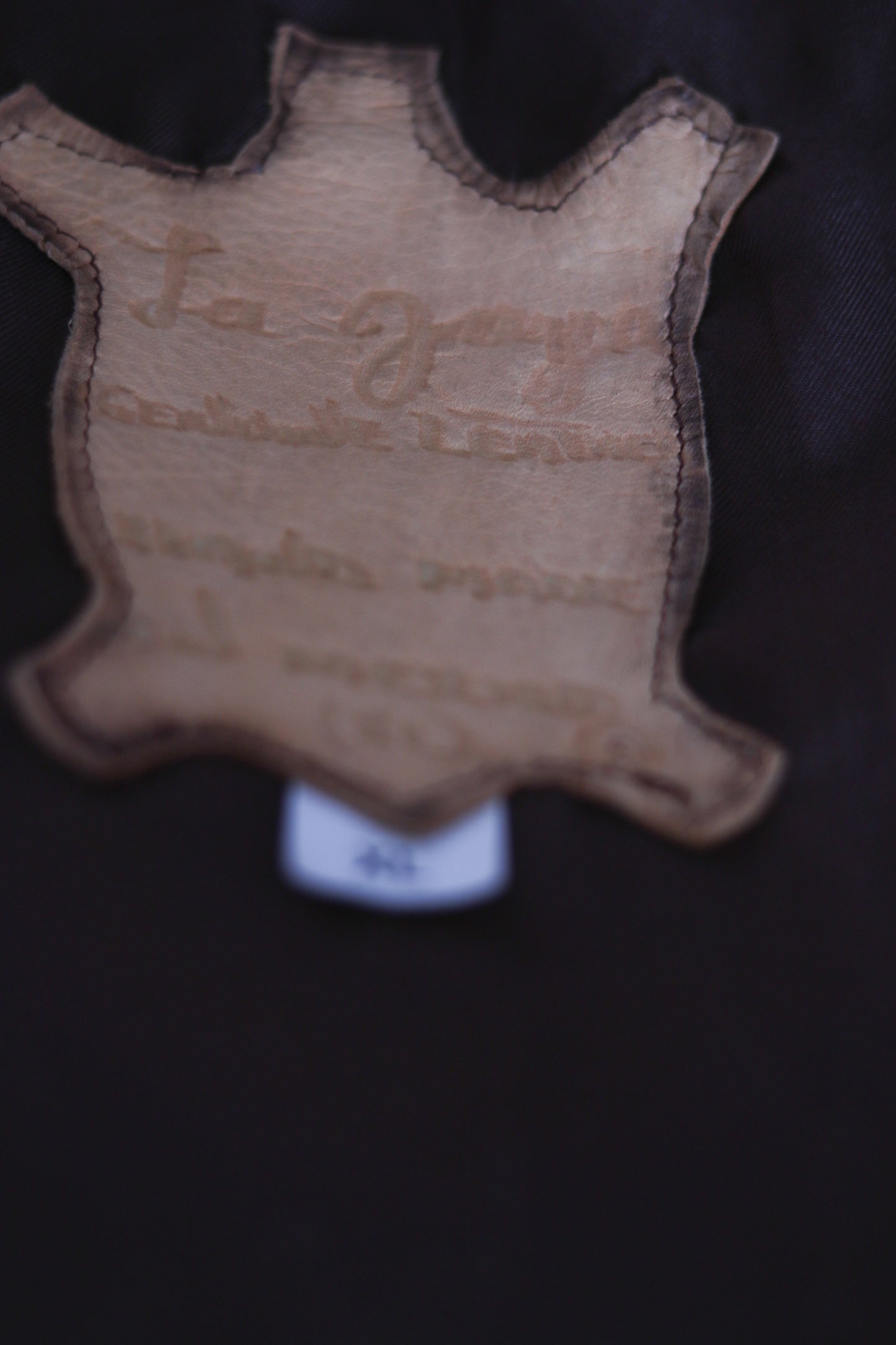 La Grange veste à franges artisanale