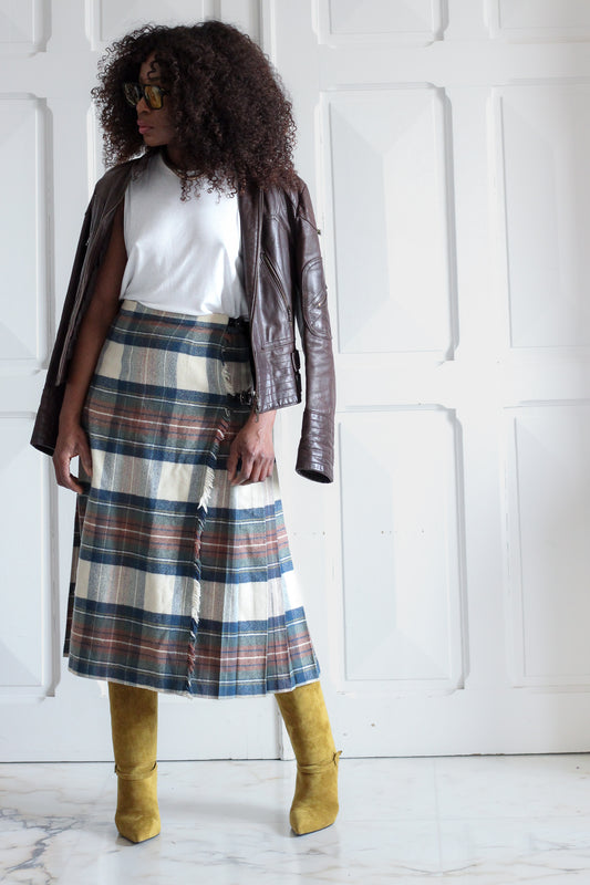 St Andrew jupe en cachemire