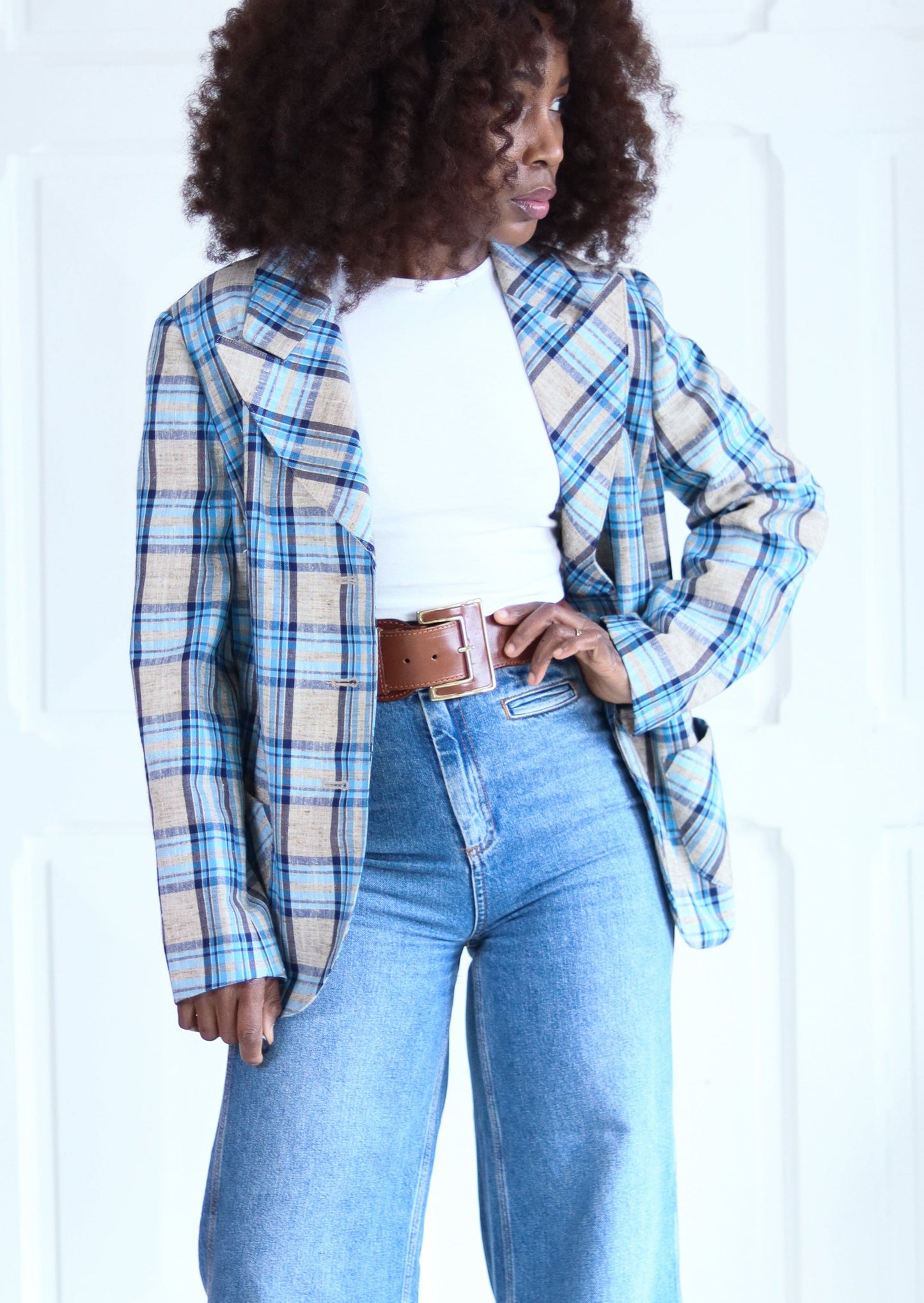 TONI Modell blazer en lin