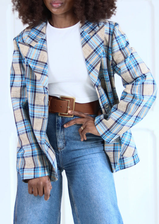 TONI Modell blazer en lin