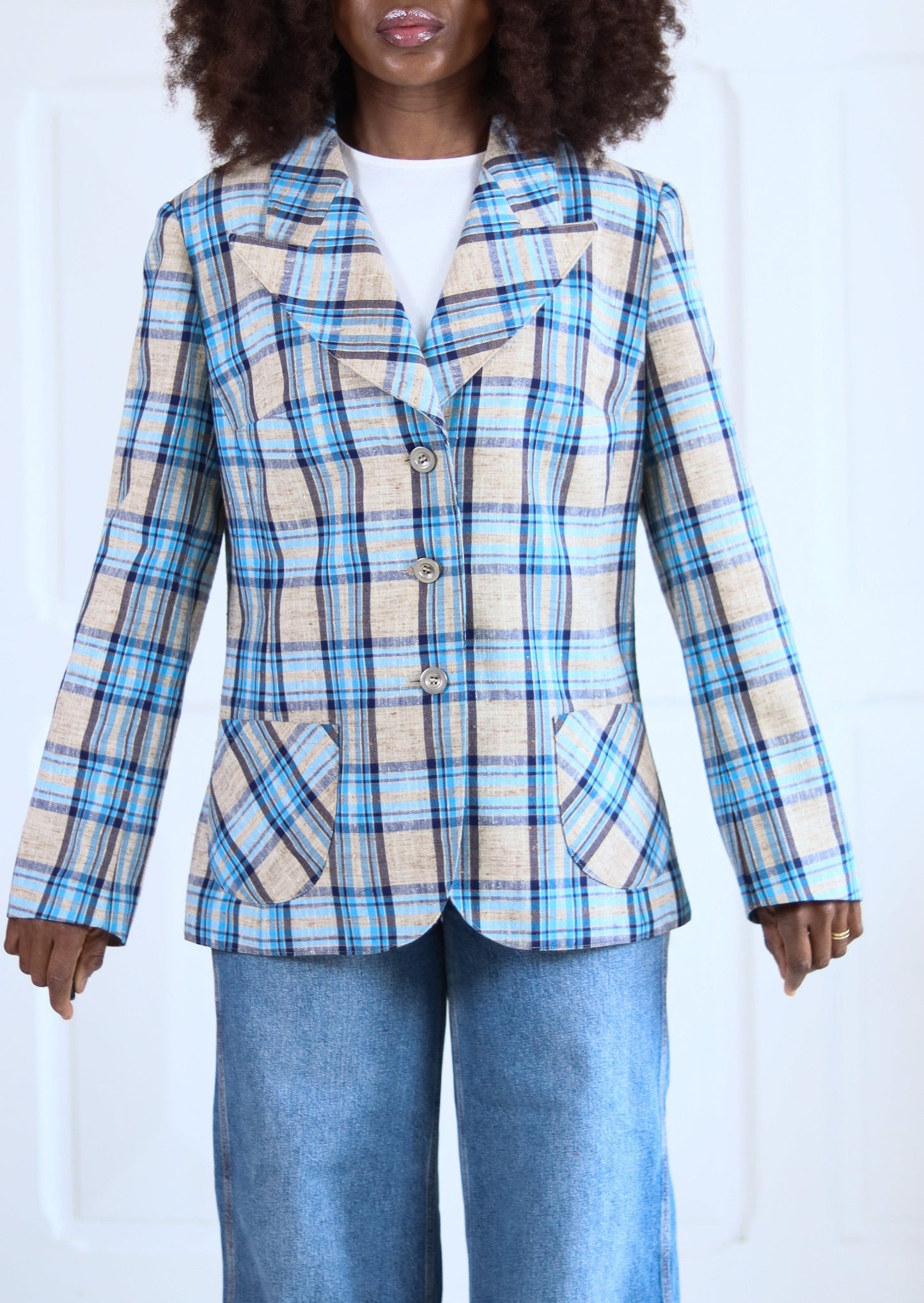 TONI Modell blazer en lin