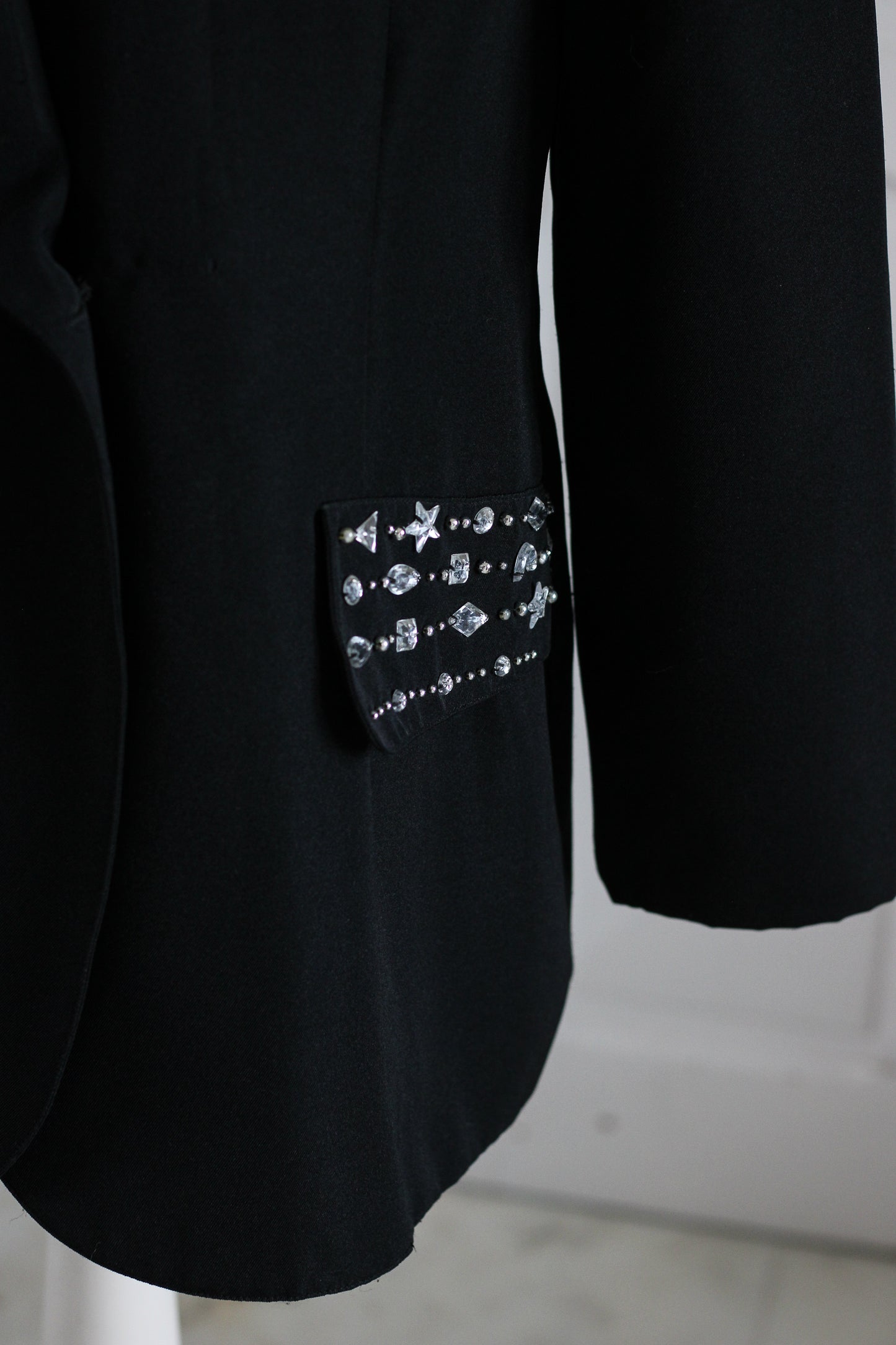 Blazer bijoux cocktail vintage