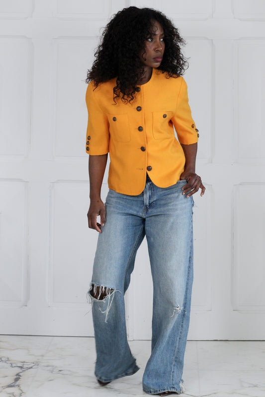 Coincidence veste jaune vintage