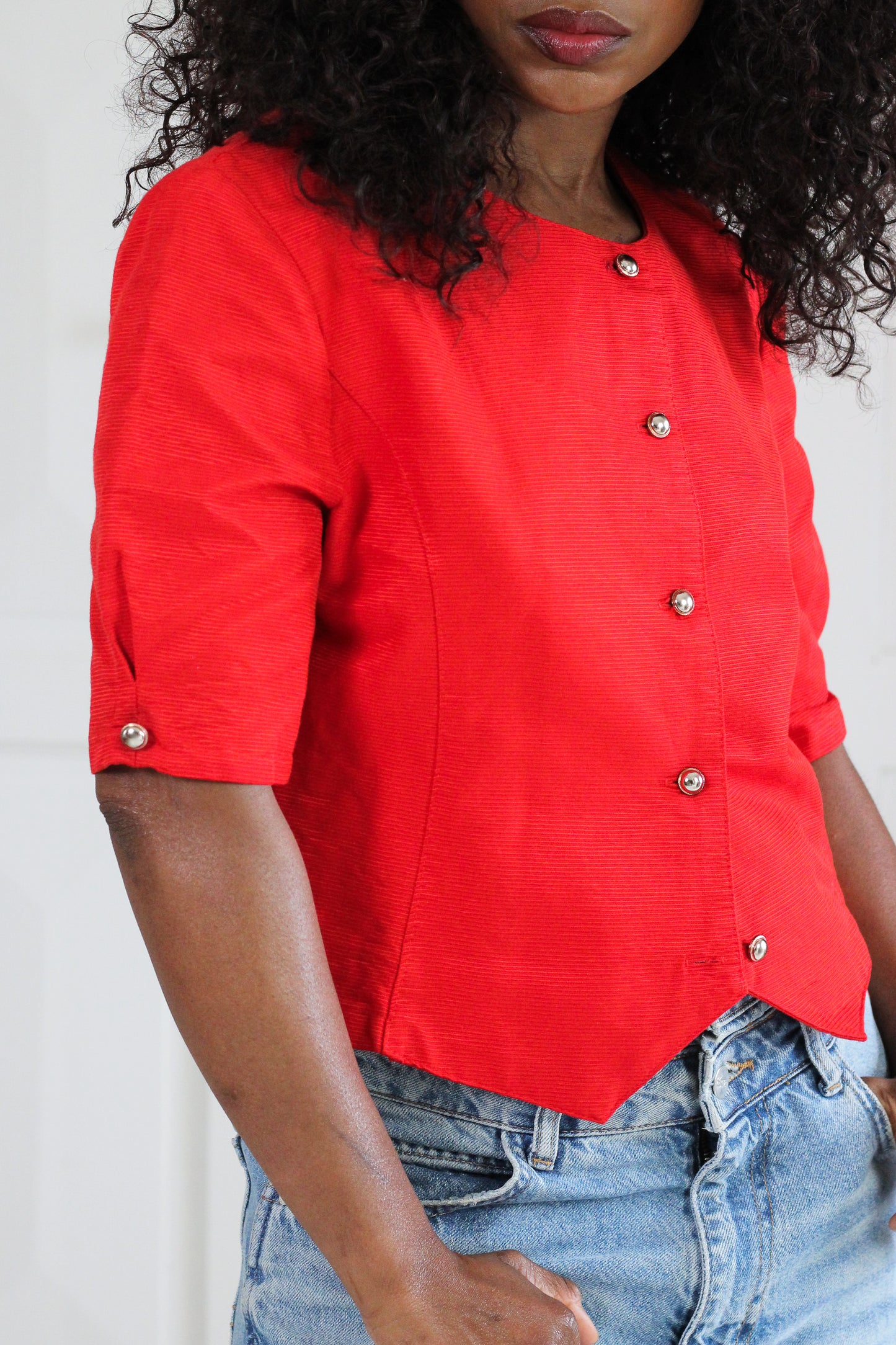 Made in France veste rouge