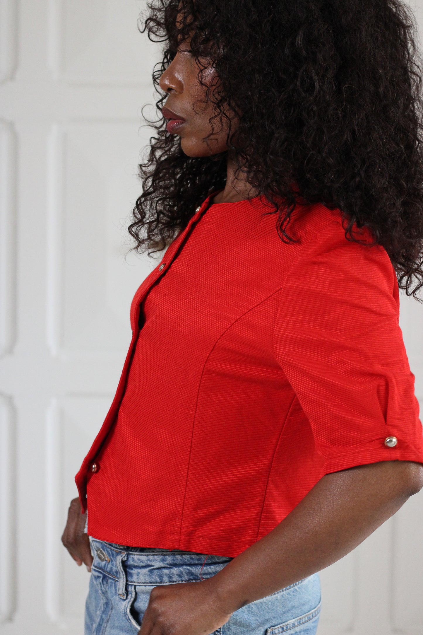 Made in France veste rouge