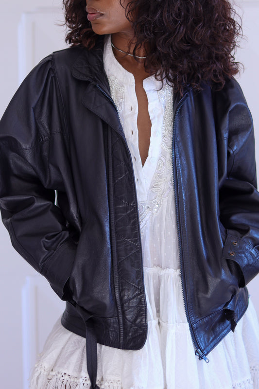 Cuirange veste en cuir