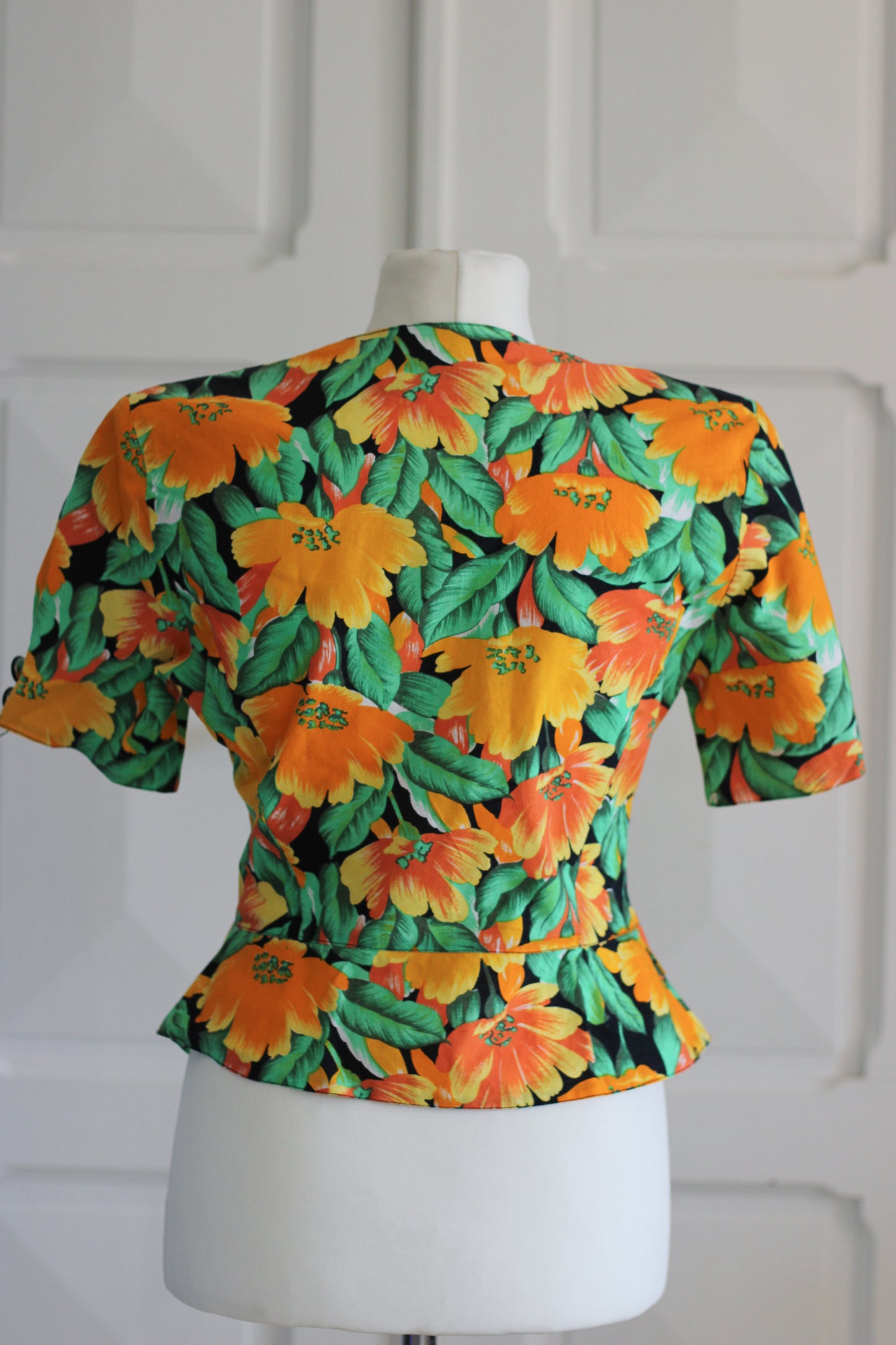 Veste manches courte imprimé