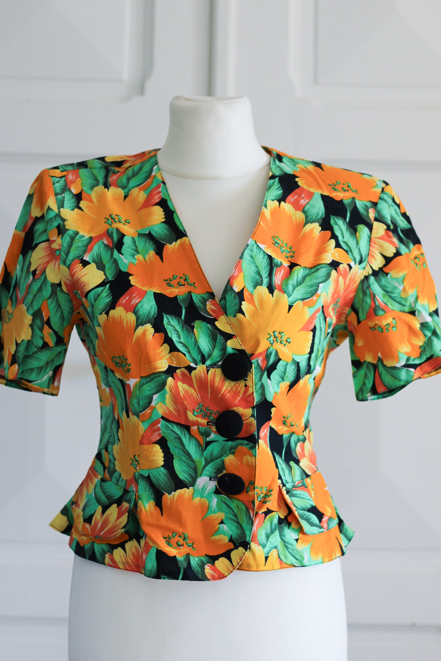 Veste manches courte imprimé