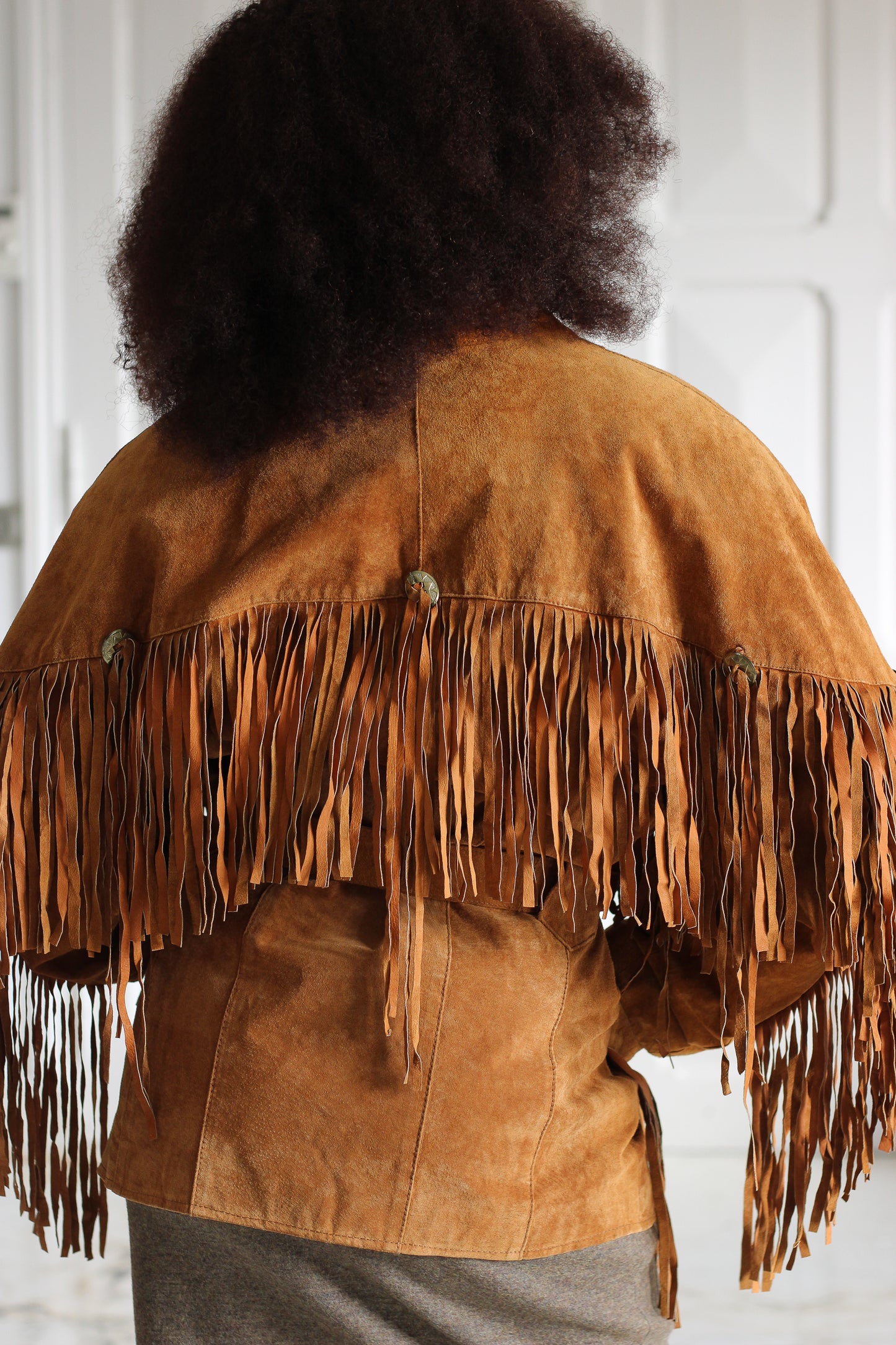 Années 1970 veste à franges