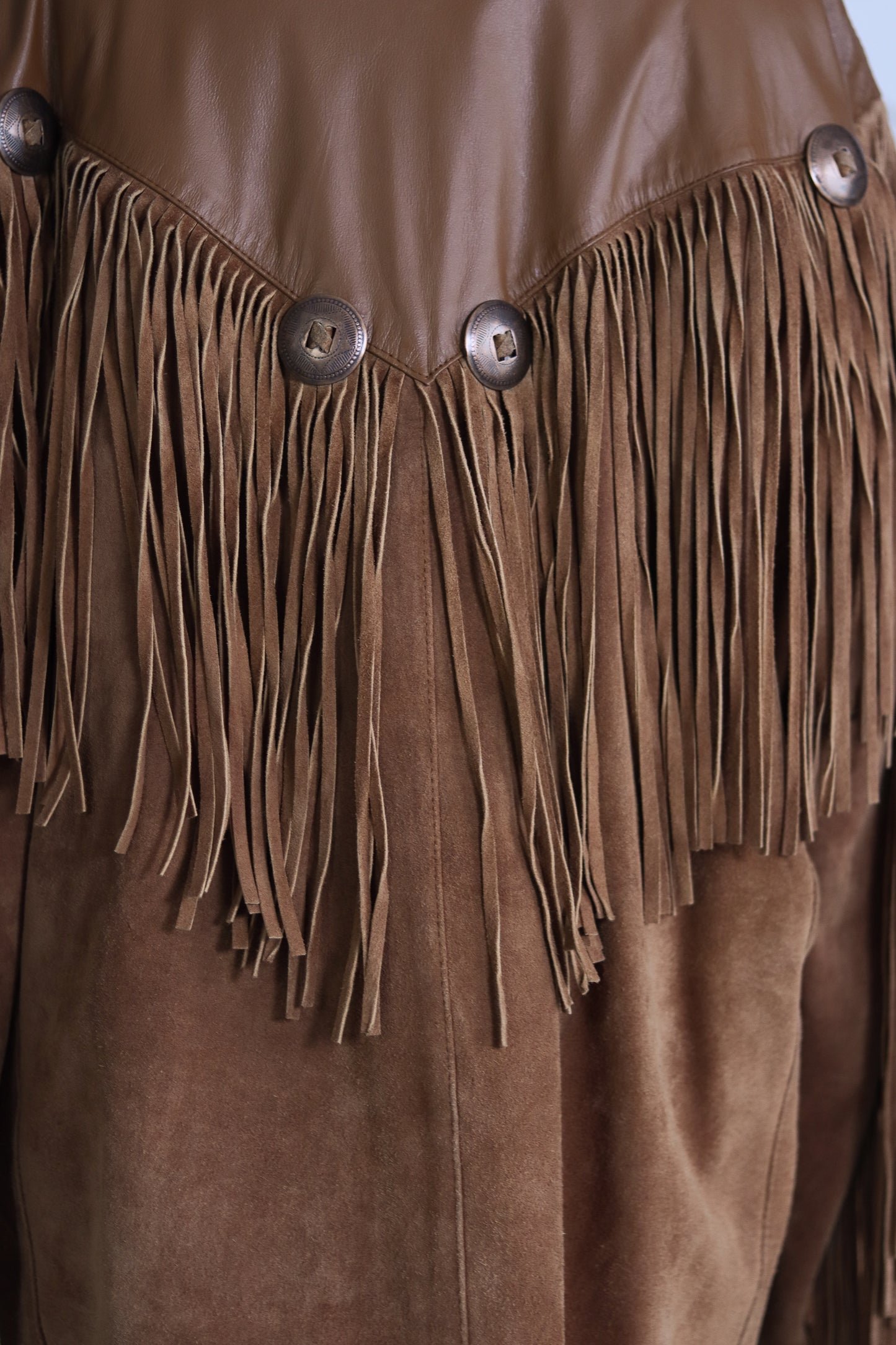 Western House veste à franges