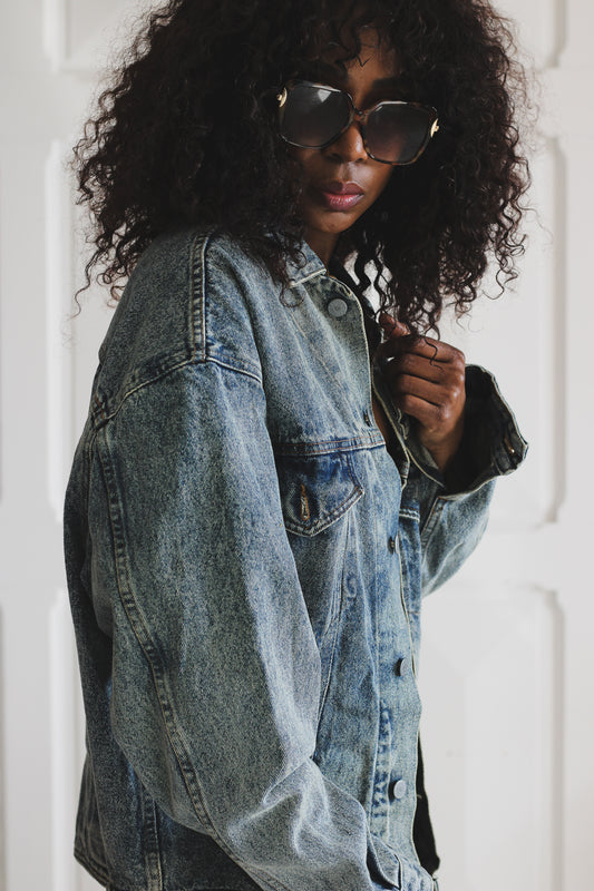 Foster blouson jean vintage