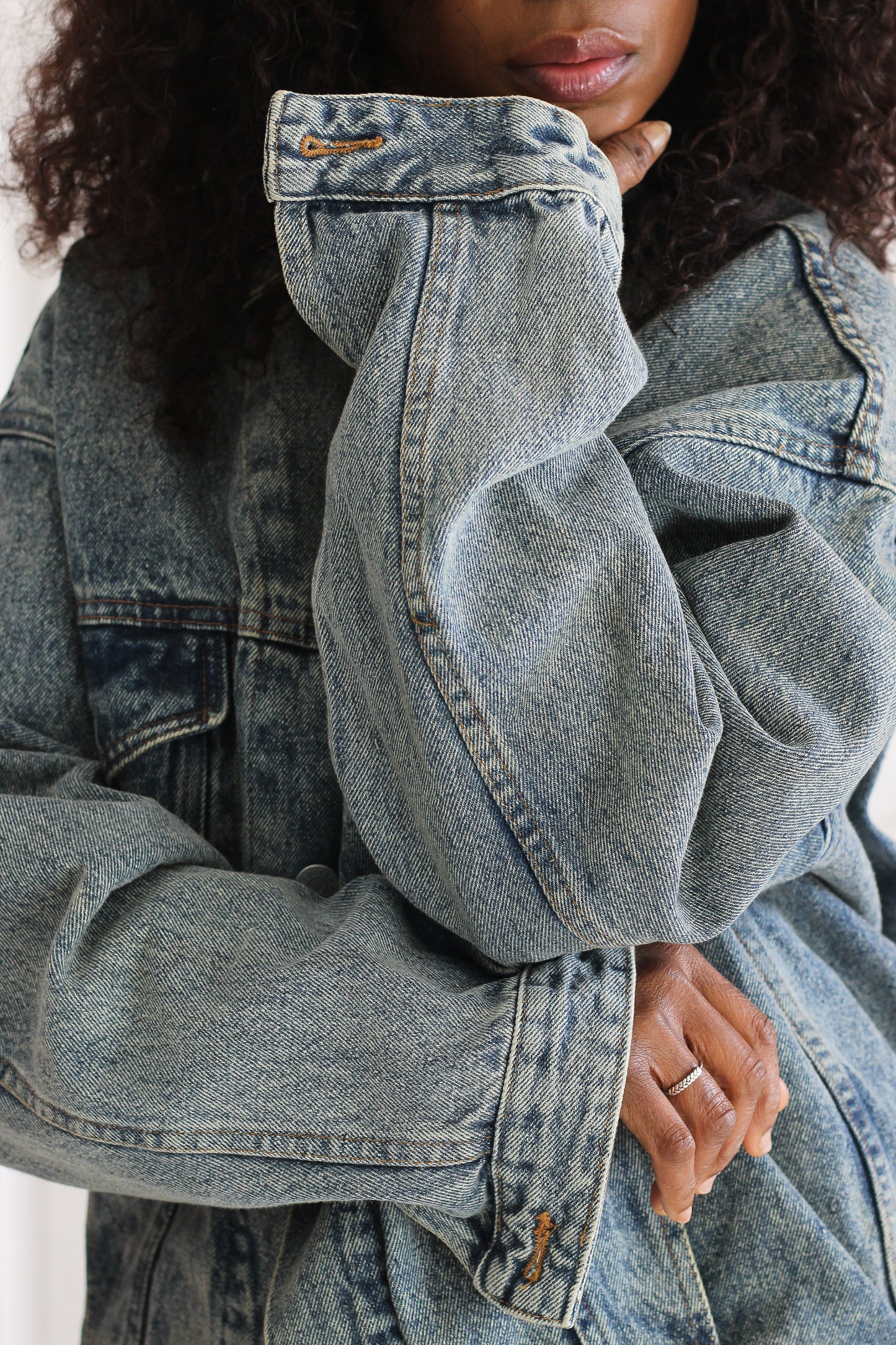 Foster blouson jean vintage