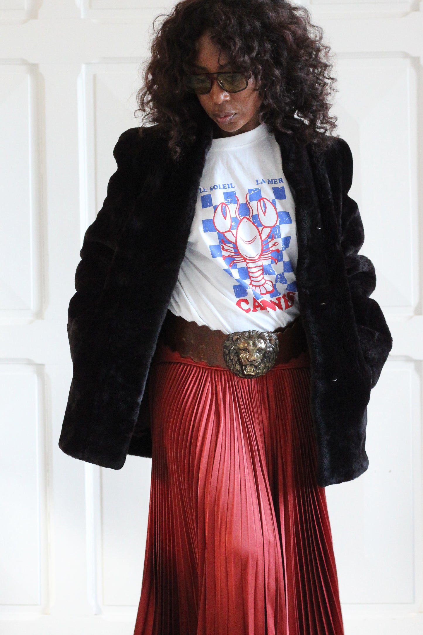 Veste en laine de mouton