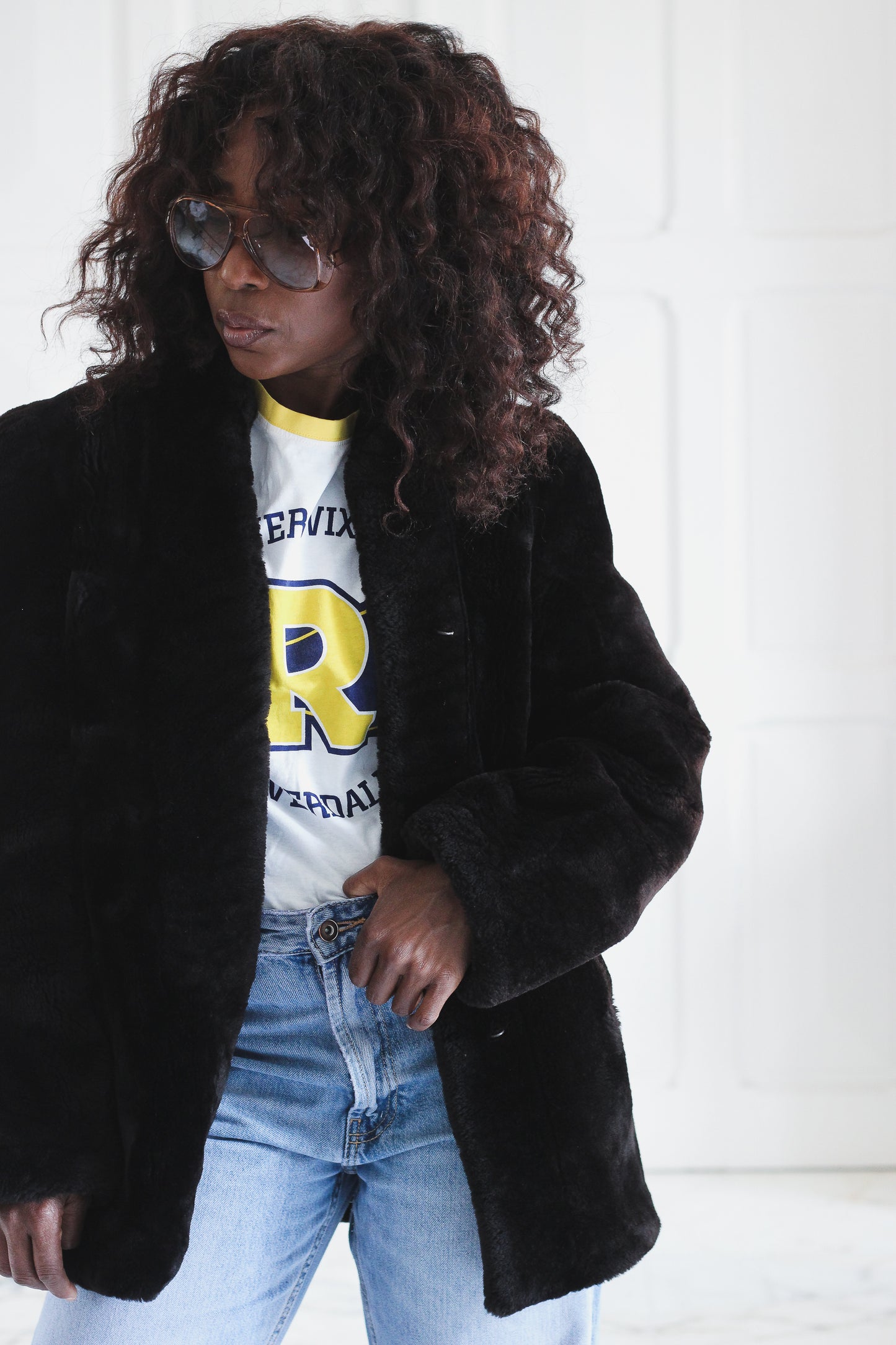 Veste en laine de mouton