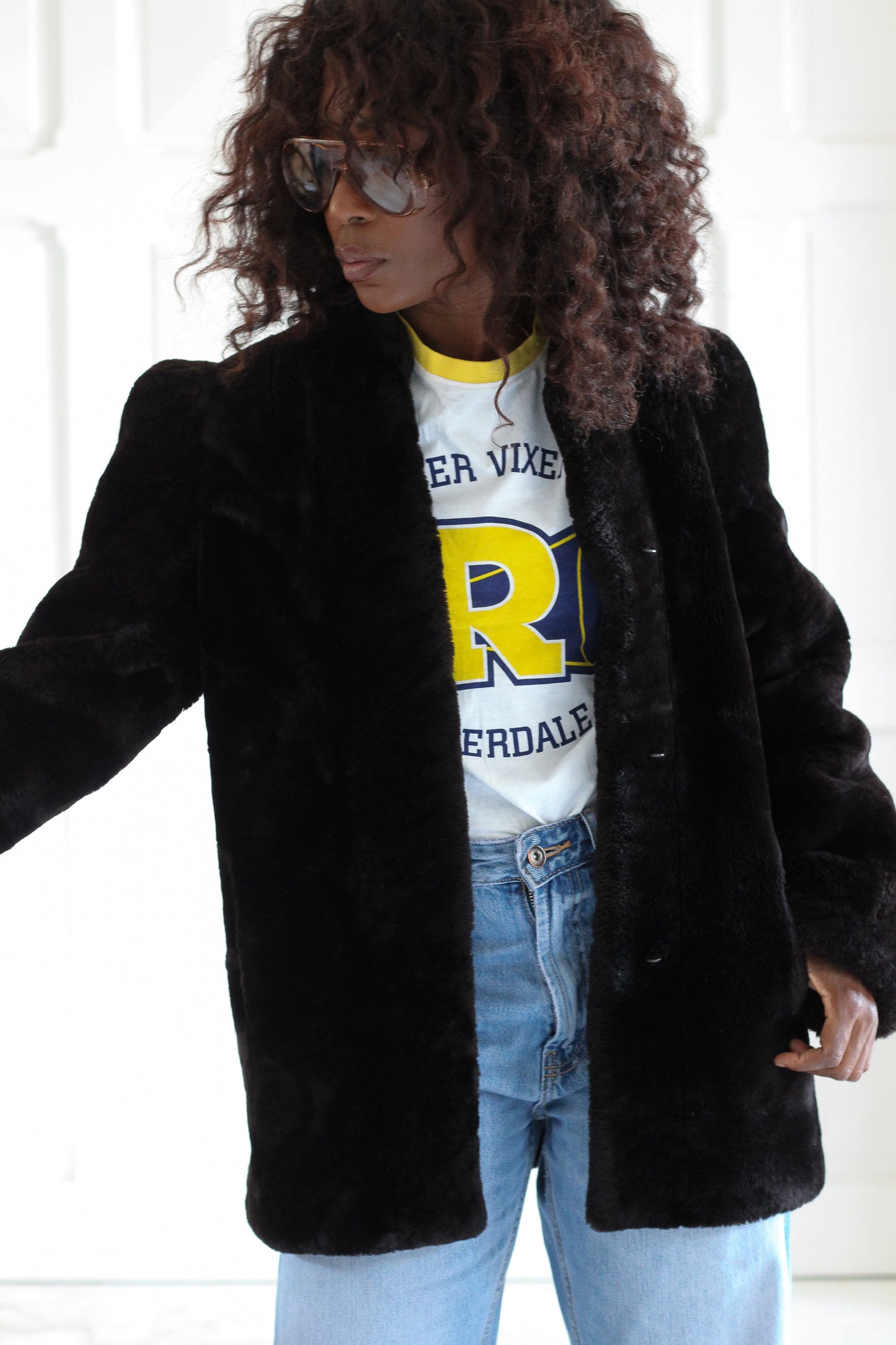 Veste en laine de mouton