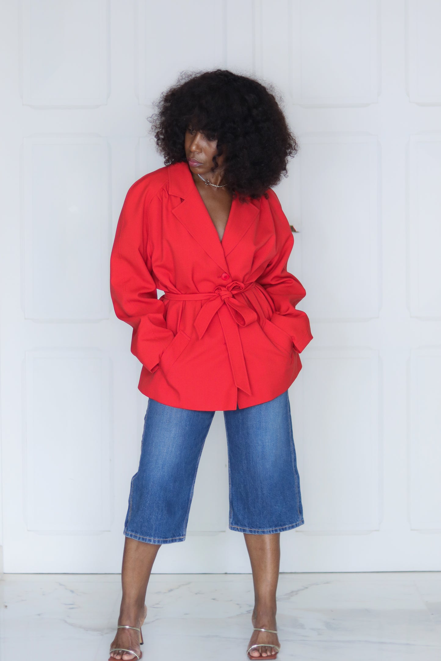 FAIT MAIN veste vintage