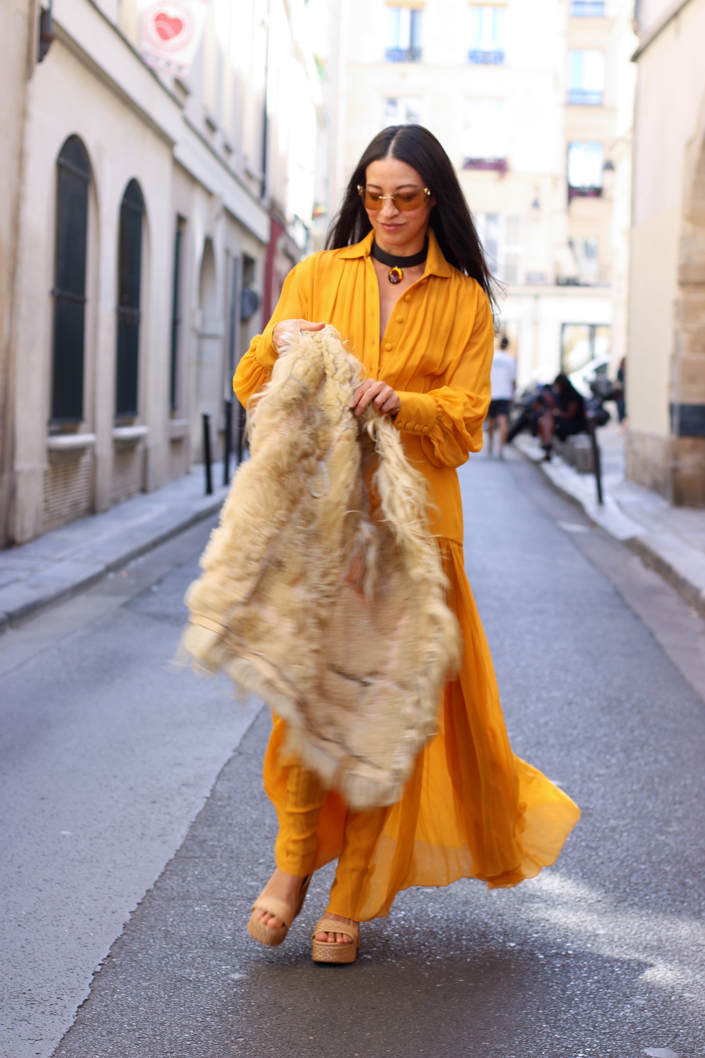 Gilet sans manches seventies