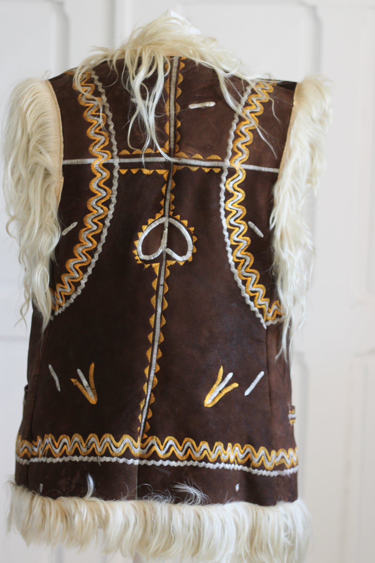 Gilet sans manches seventies