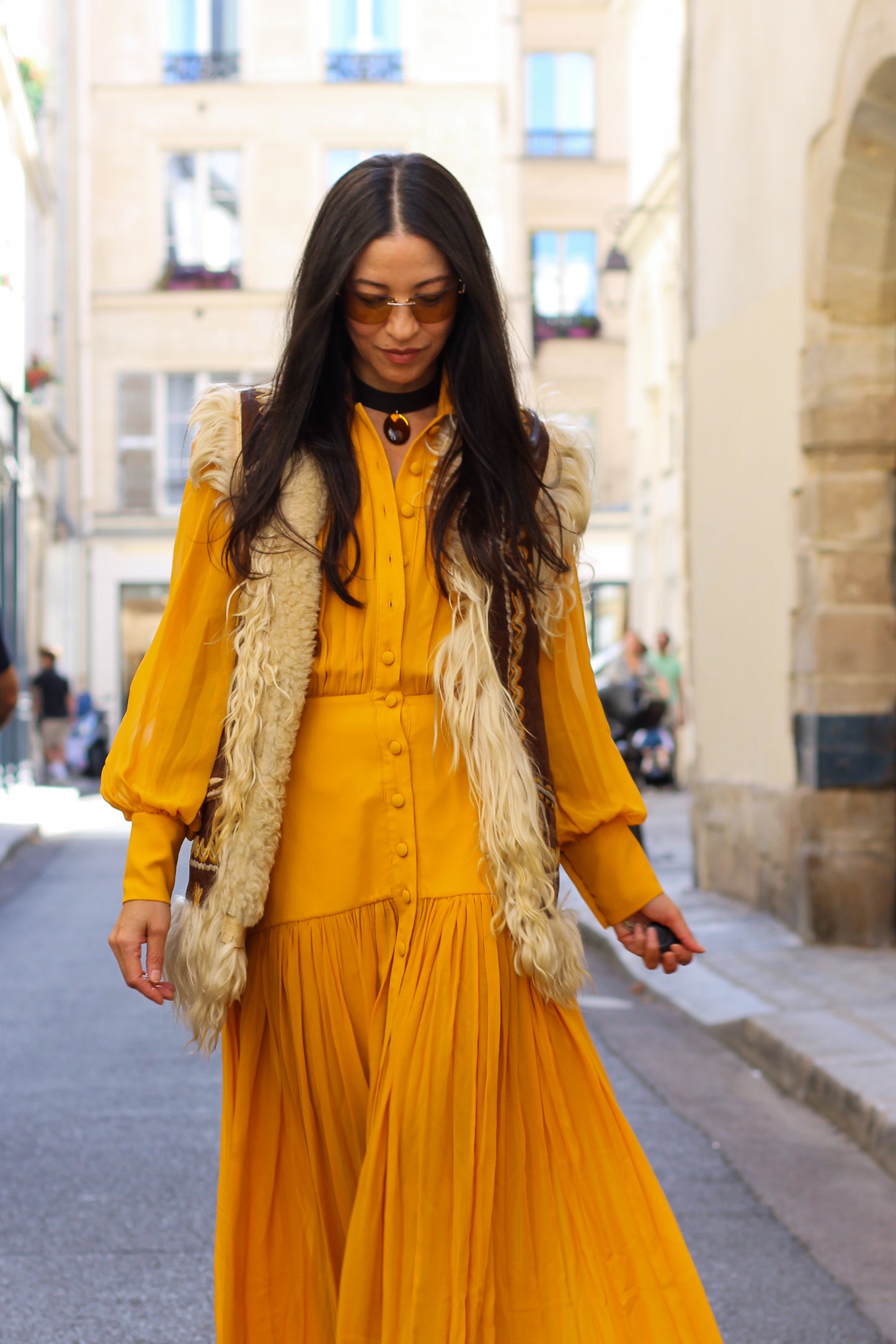 Gilet sans manches seventies