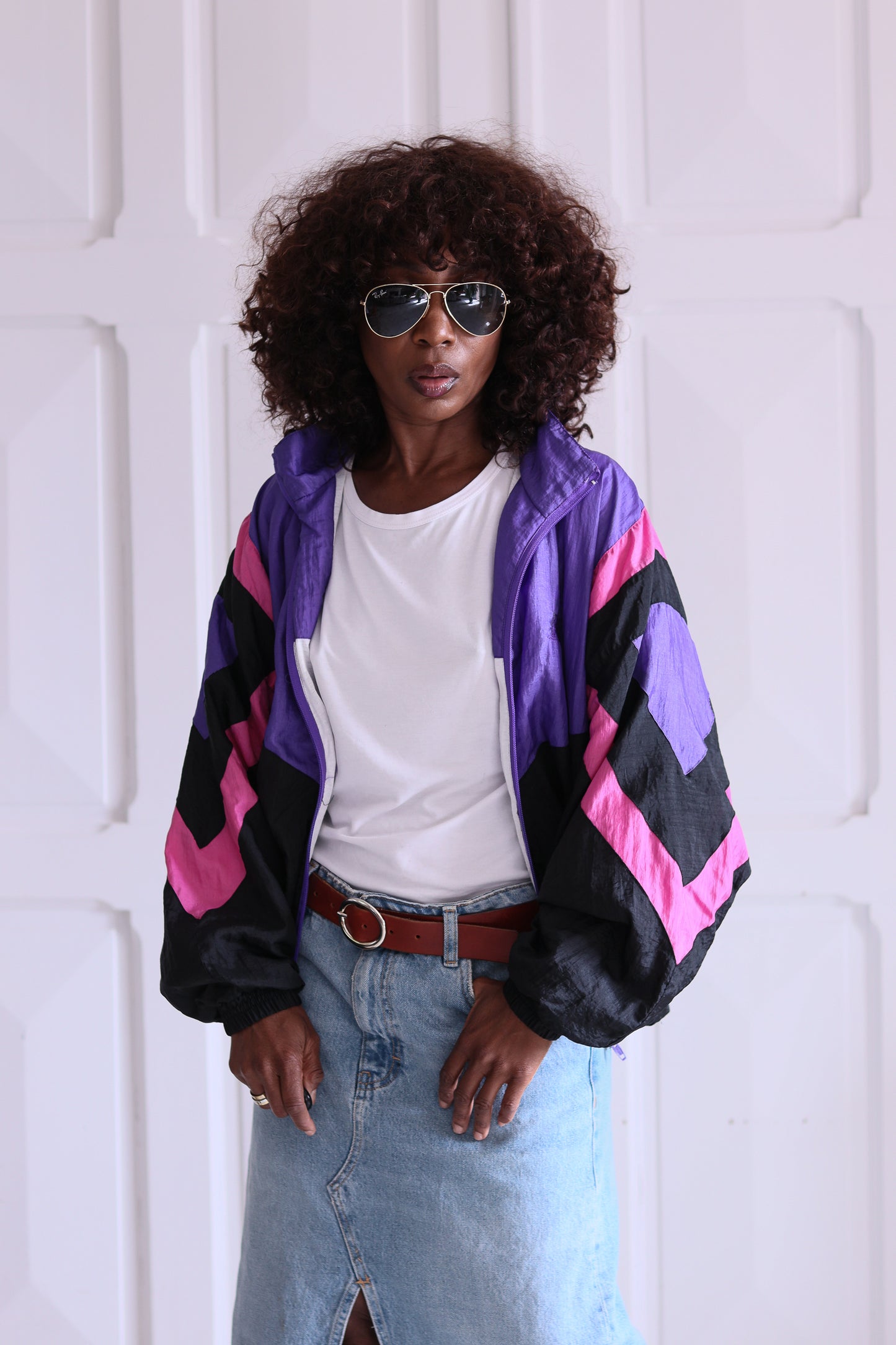 Veste sportswear vintage 1990