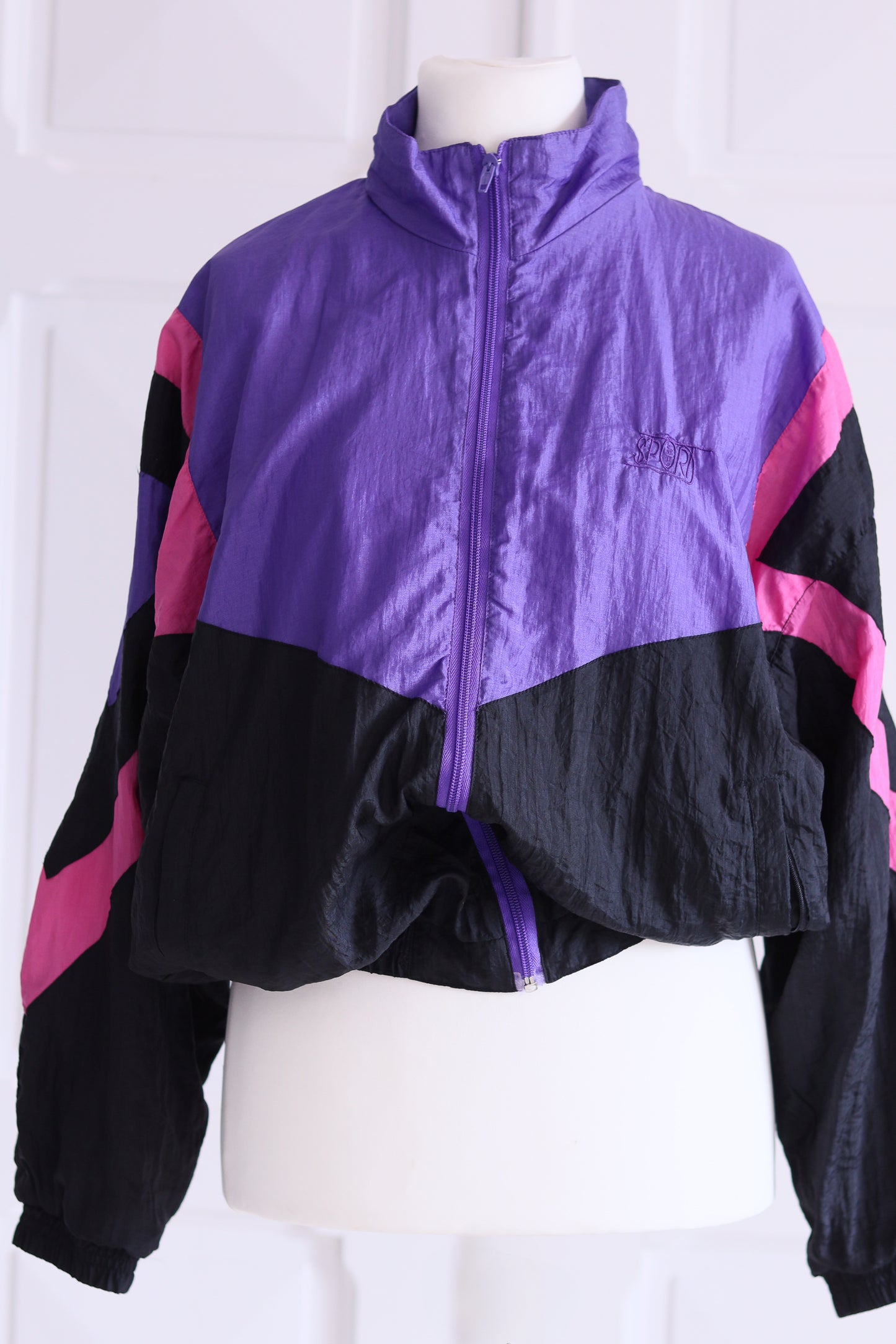 Veste sportswear vintage 1990