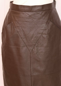 JACOBSEN jupe cuir