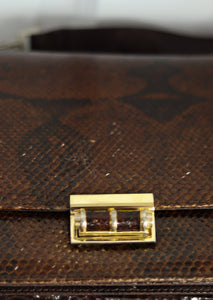 Sac pochette en cuir