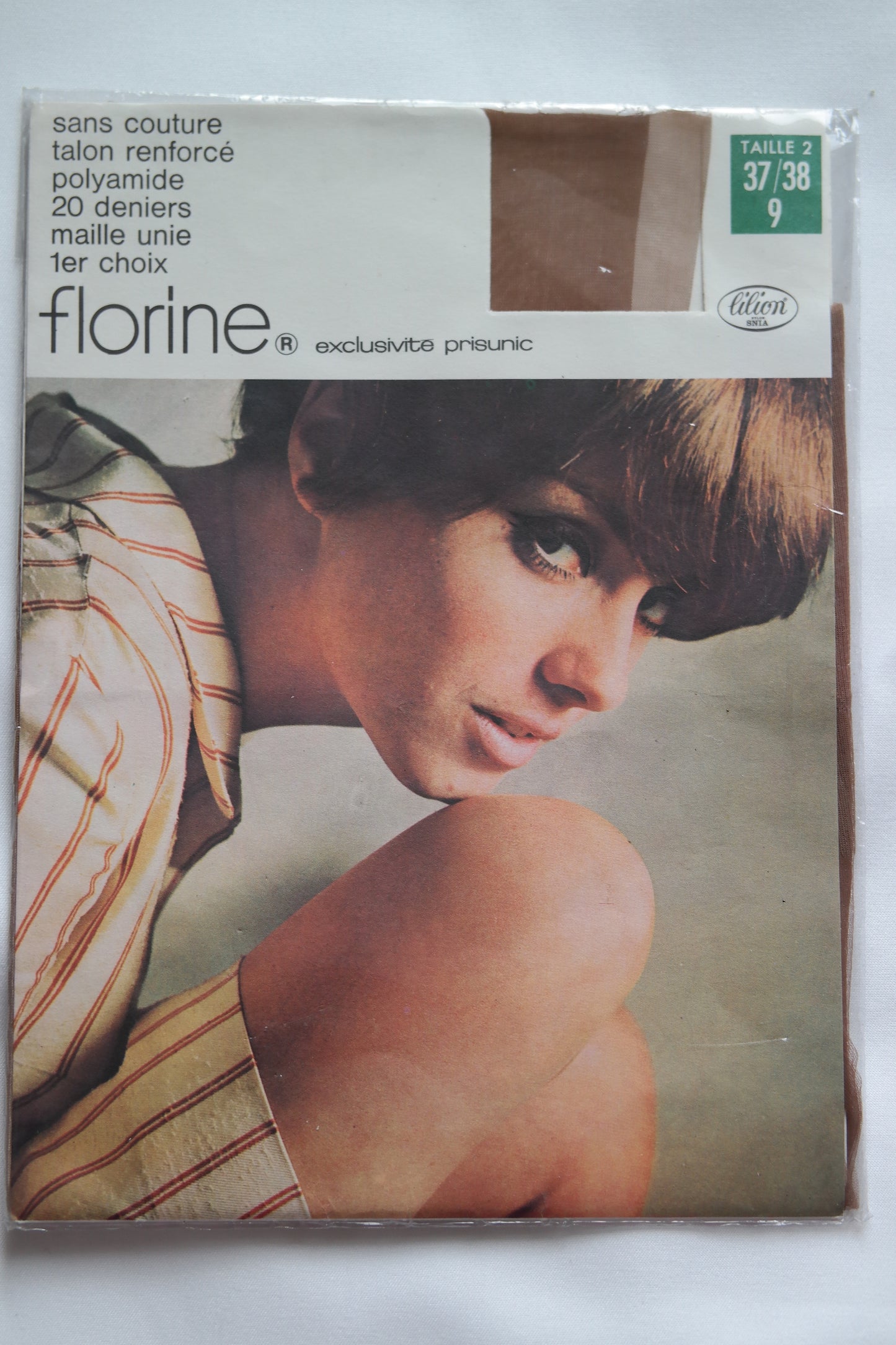 Bas sans couture Florine années 70