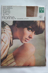 Bas sans couture Florine années 70