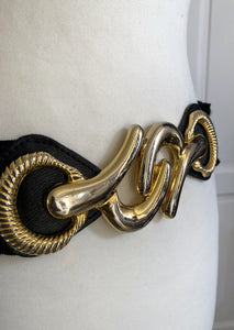 Ceinture boucle oversize