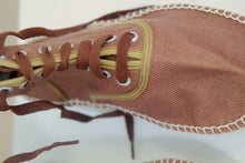 Charger l&#39;image dans la galerie, Espadrilles en toile vintage années 90 SAN MARINA
