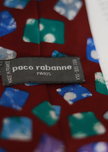 Paco RABANNE cravate à motif