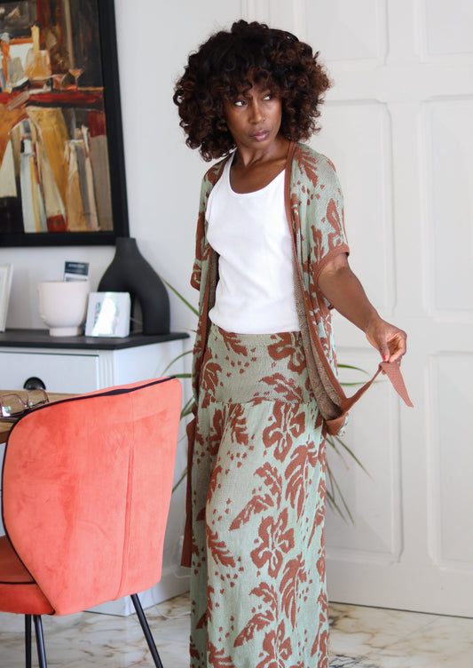 Ensemble jupe tricot