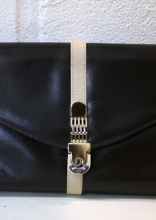 Sac pochette vintage années 80 - Marque BALLY