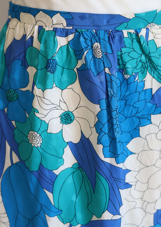 FAIT MAIN jupe en soie