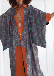 FAIT MAIN kimono imprimé