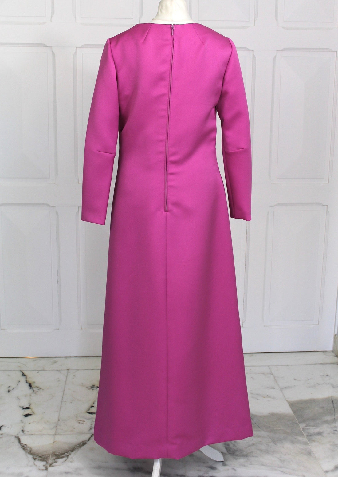 Manteau Longue Vintage Années 60 En Daim Rose - Taille 6 - Style Trench Ceinturé | Veste Daim Rétro Femme