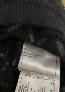 CHANEL tricot angora soie